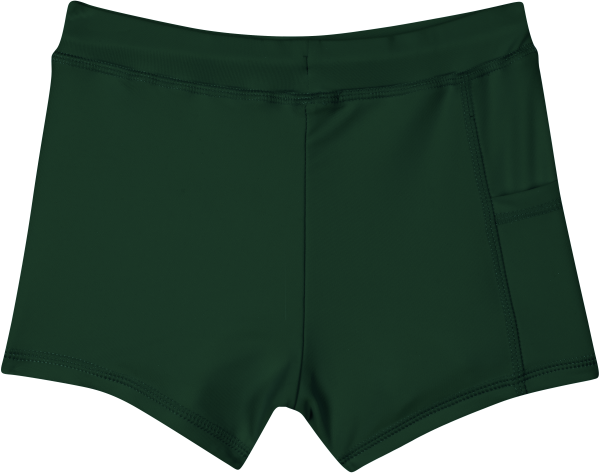 Kids Euro Swim Shorties |  Hunter Green  Supply - Image 5