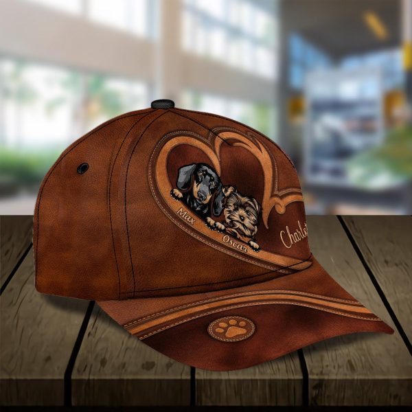 Dog Lover Personalized Classic Cap, Personalized Gift for Dog Lovers, Dog Dad, Dog Mom - CP044PS01 Sale - Image 3
